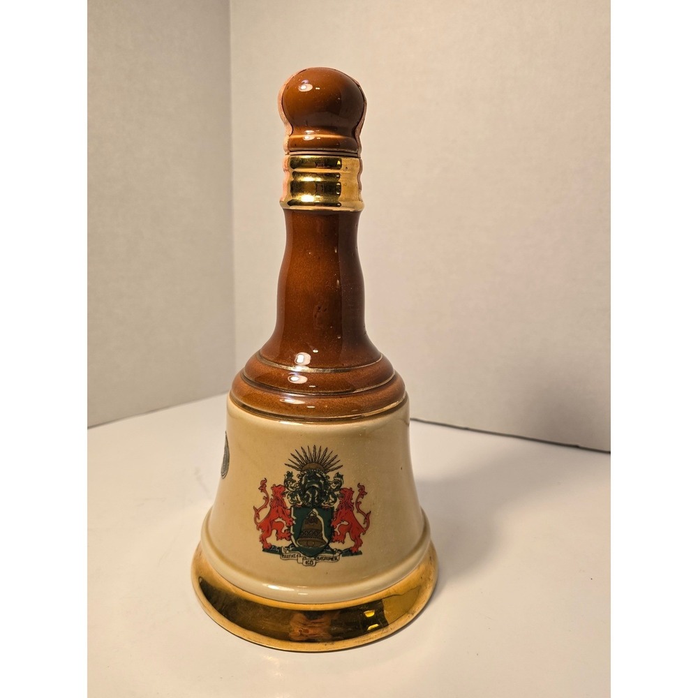 Vintage 1969 Bells Royal Vat 10.5" Whiskey Decanter Jim Beam Creation